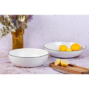 Corbeille à fruit et - blanc neige