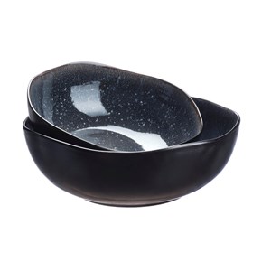 Saladier 24cm et 28,5cm - bleu nuit