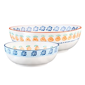 Saladier 23,5cm et 28cm - agrumi