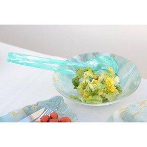 Saladier 25cm océan doré