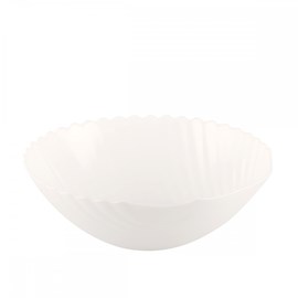 Saladier coquillage blanc 24.3cm
