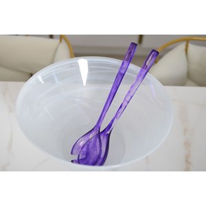 Saladier conique blanc