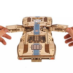 Ugt24 voiture d’endurance puzzle 3d bois