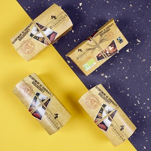 Pack chocolats lait/noir bio fairtrade