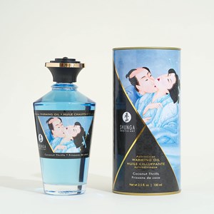 Huile chauffante aphrodisiaque