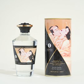 Huile chauffante aphrodisiaque