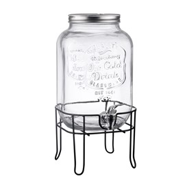 Fontaine à jus avec support 8 l