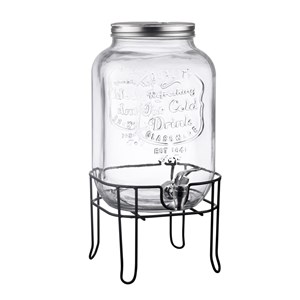 Fontaine à jus avec support 8 l