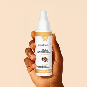 Huile de massage aphrodisiaque bio