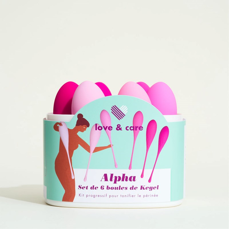 Set de 6 boules de kegel alpha - -