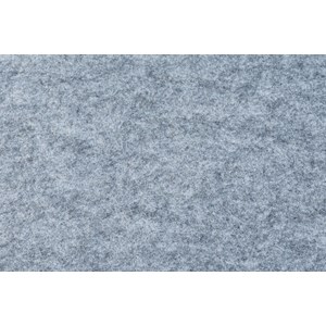 Sous-verre rond - feutre recyclé gris