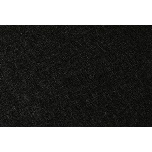 Sous-verre rond - feutre recyclé noir