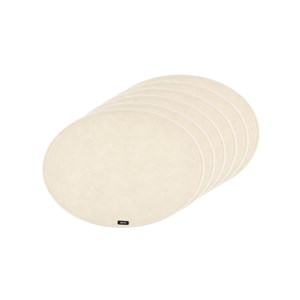 Set de table - feutre recyclé beige