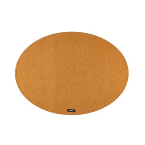 Set de table - feutre recyclé marron