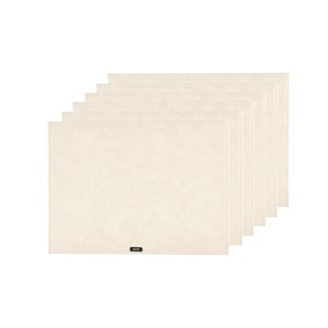 Set de table - feutre recyclé beige