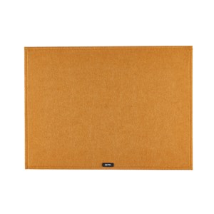 Set de table - feutre recyclé marron