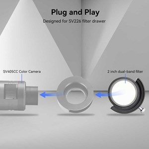 3x supports filtre 2 pouces
