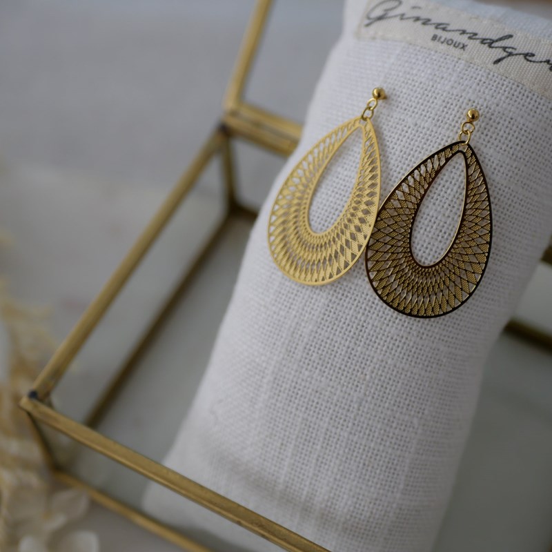 Ginandger - Boucles d'oreilles sundara