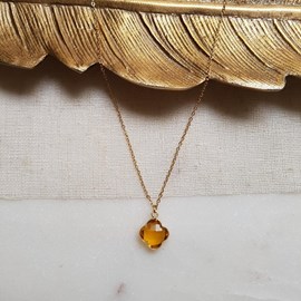 Collier subhagya citrine