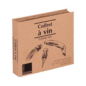 Coffret service du vin 3 pièces