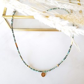 Collier calypso turquoise