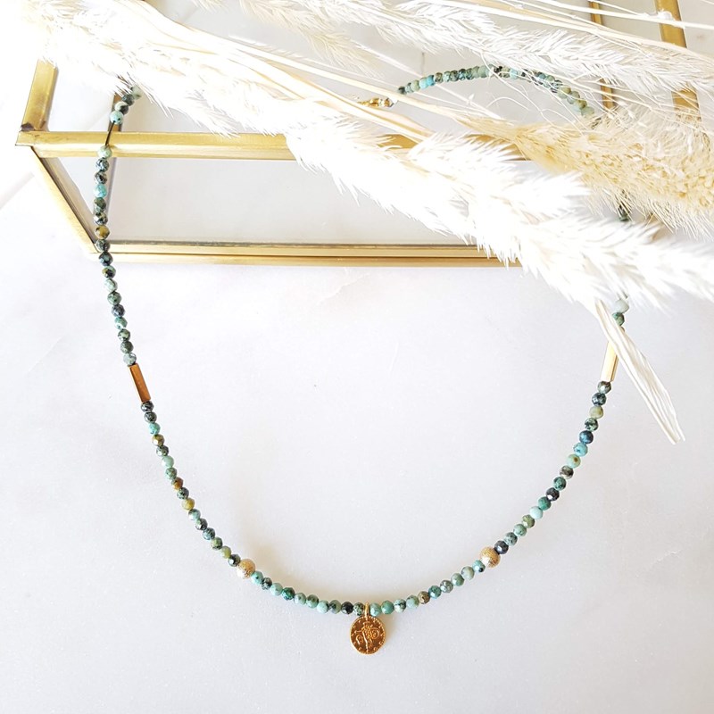 Collier calypso turquoise