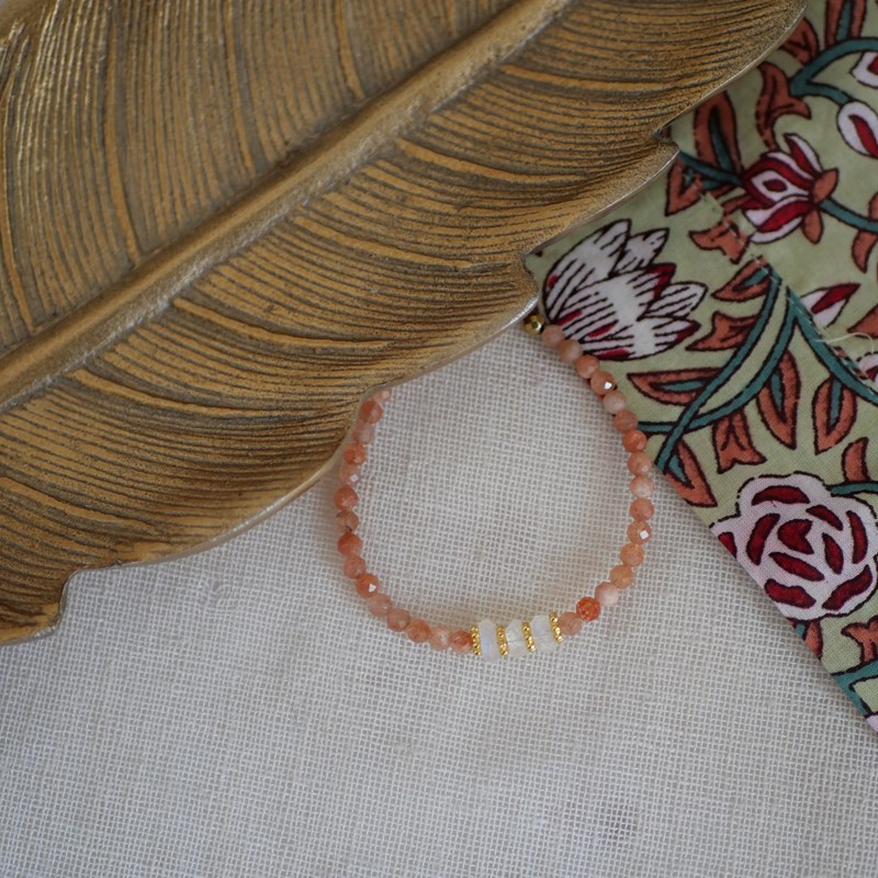 Bracelet manasi pierre de soleil