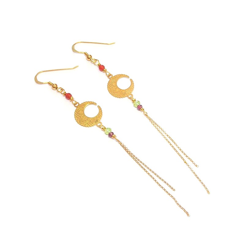Andrea Chereau - Boucles d'oreilles mandala