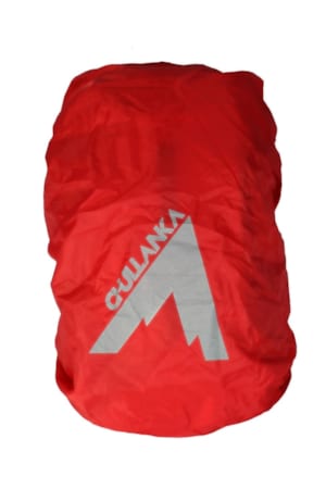 YAFLUG - Housse De Pluie Pour Sac à Dos Enfant - Imperméable Avec Bandes Réfléchissantes - Rouge Rose
