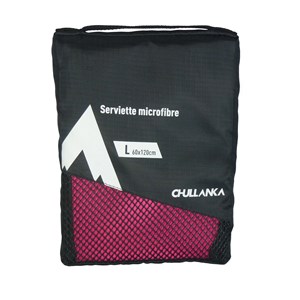 Serviette microfibre - l rose
