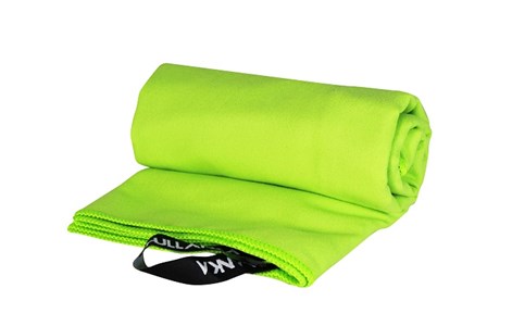 Serviette microfibre - l vert fluo