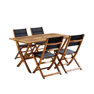 Salon de jardin en bois 4 places