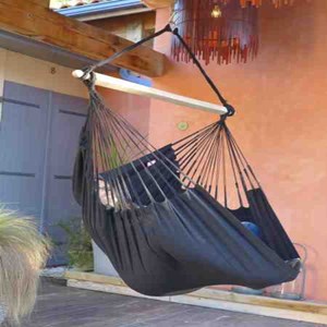 Hamac chaise noire