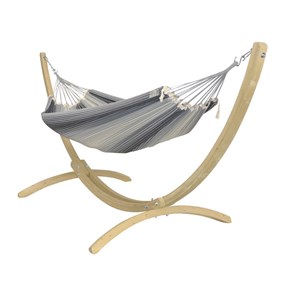 Hamac avec support maya l 3 gris