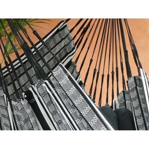 Hamac chaise sur pied poligono noir xl l