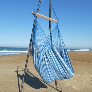 Chaise hamac poligono turquoise xxl