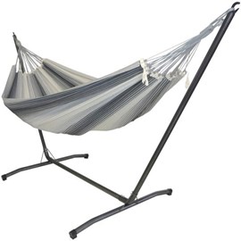 Hamac avec support inka xl 3 gris