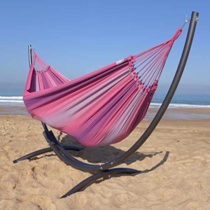 Hamac avec support azteka xl 3 rosas