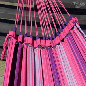 Support hamac maya + mariposa xxl 3 rosa