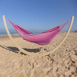 Hamac sur pied maya xl 3 rosas