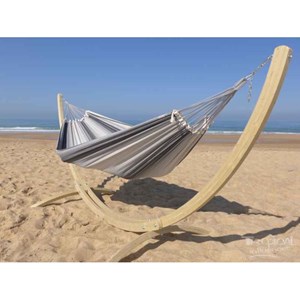 Hamac sur pied maya xl 3 gris