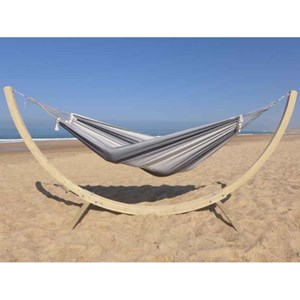 Hamac sur pied maya xl 3 gris