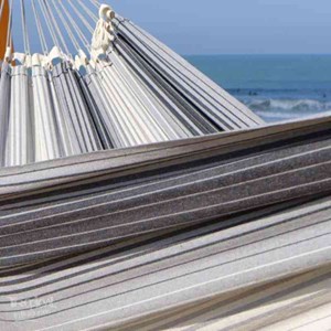 Hamac avec support azteka xl 3 gris