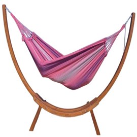 Hamac sur pied latino xl 3 rosas
