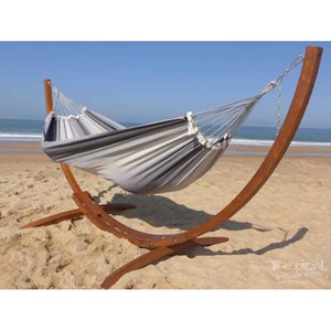 Hamac sur pied latino xl 3 gris
