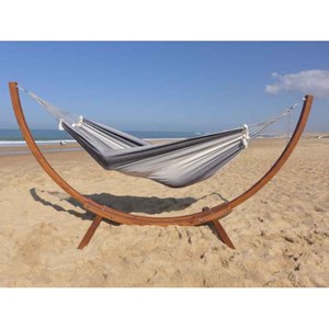 Hamac sur pied latino xl 3 gris
