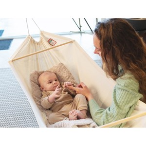 Hamac bébé el cayuco écru petite pirogue