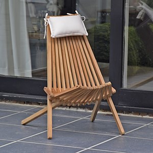 Chaise longue teck massif santiago