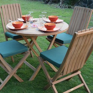 Salon de jardin teck massif tahaa