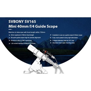 Mini guide scope 40mm sv165 svbony